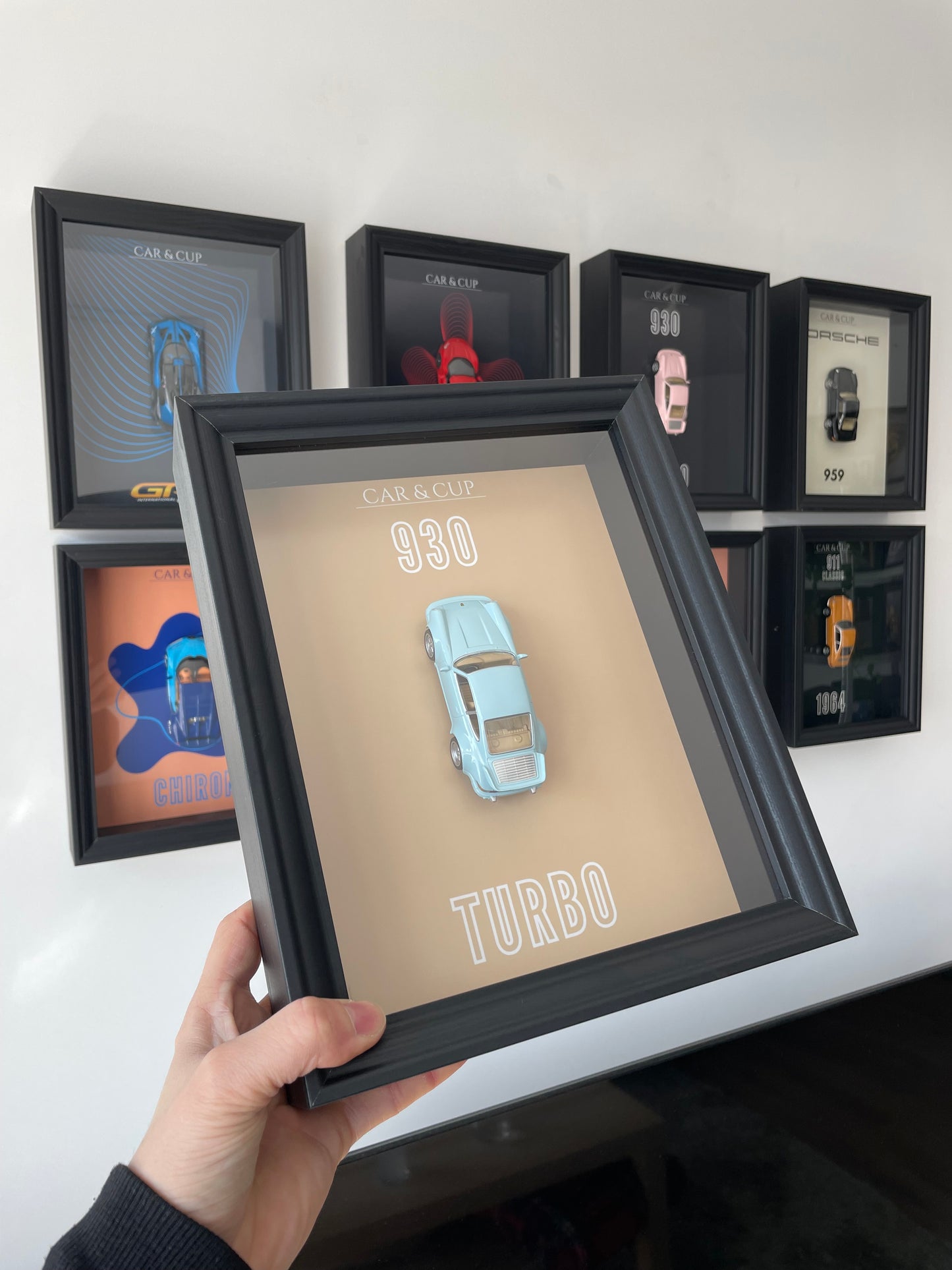 Porsche 930 Turbo Bleu