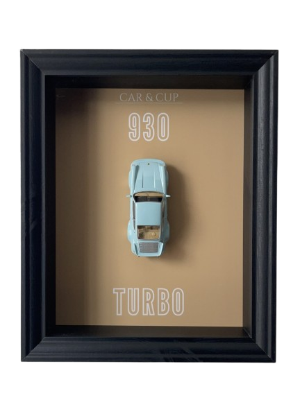 Porsche 930 Turbo Bleu